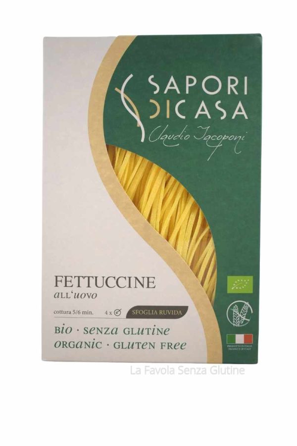 Fettuccine all'uovo bio gr 250 Sapori di Casa