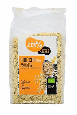 Fiocchi di avena integrali vegan gr 500 Fior di Loto