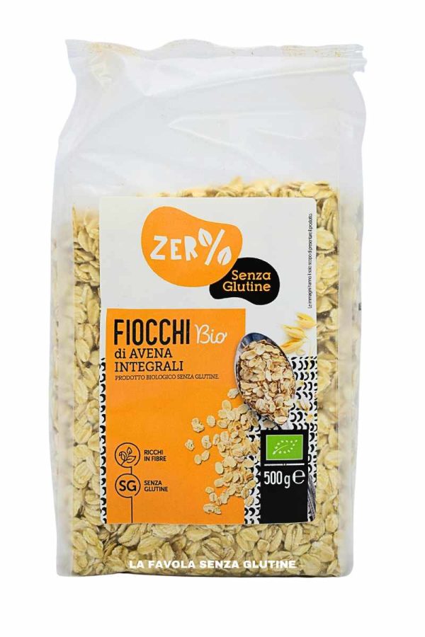 Fiocchi di avena integrali vegan gr 500 Fior di Loto