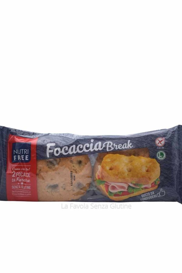 Focaccia break senza lattosio gr 170 Nutrifree