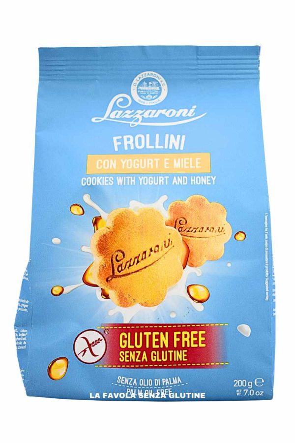 BISCOTTI YOGURT E MIELE GR 200 LAZZARONI