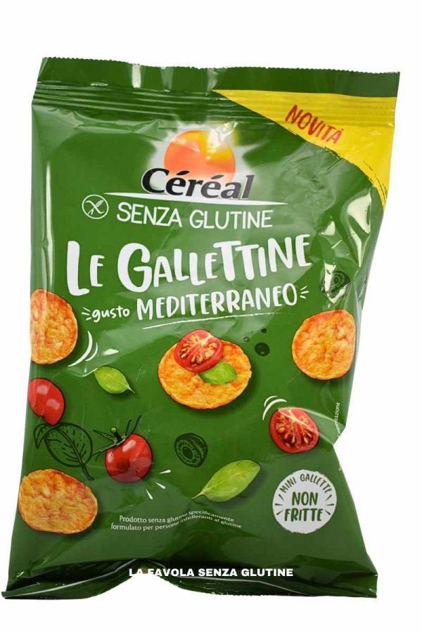 Le gallettine gusto mediterraneo gr 70 Céréal