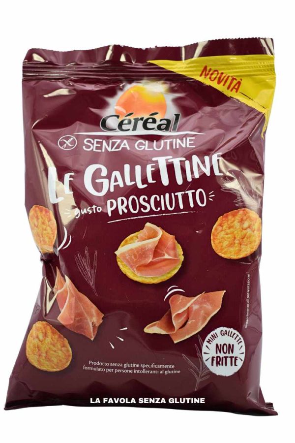 Le gallettine gusto prosciutto gr 70 Céréal