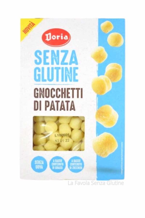 Gnocchetti di patata senza latte gr 400 Doria