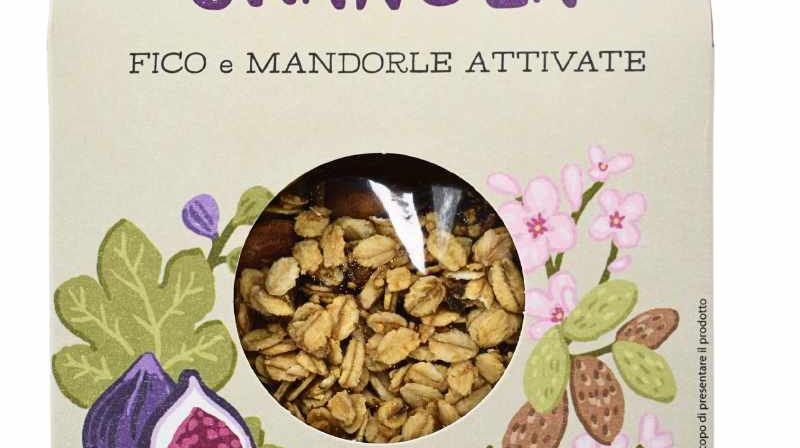 Granola gusto fico e mandorle attivate gr 250 Perfect Bio