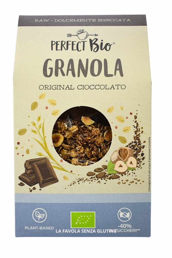 Granola original al cioccolato gr 250 Perfect Bio