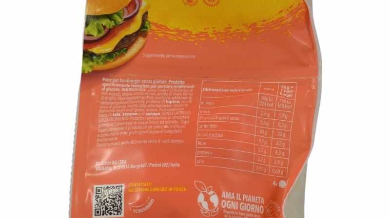 Hamburger senza lattosio gr 300 Schar
