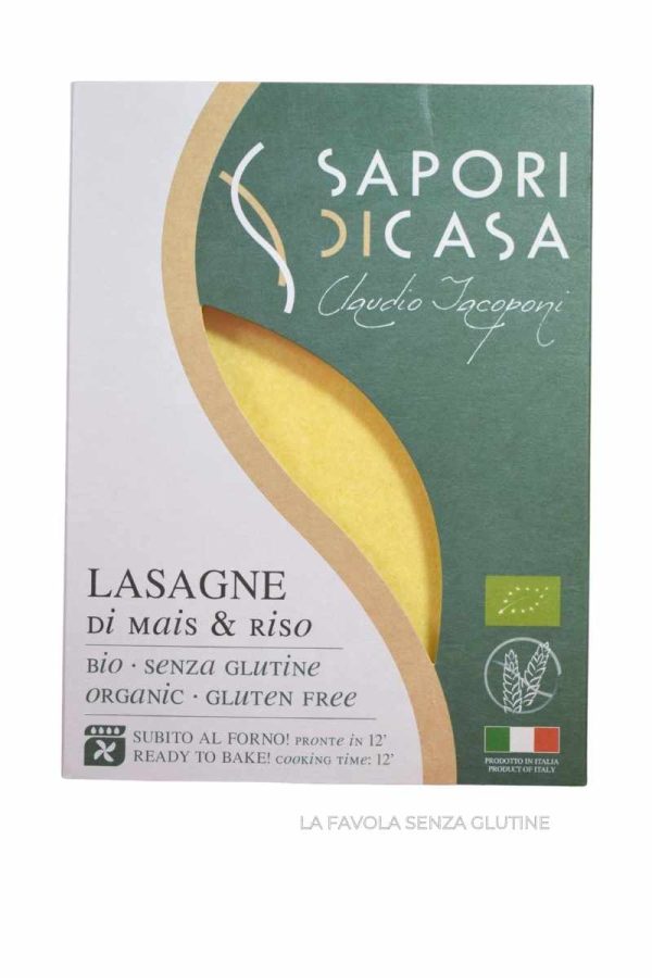 Lasagne bio gr 200 Sapori di Casa
