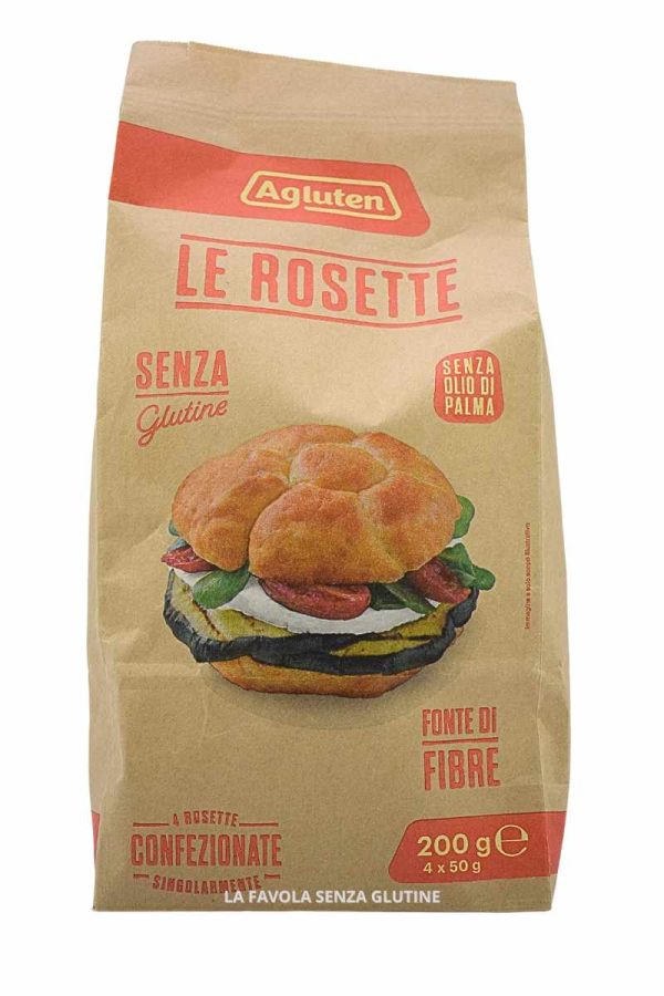 Le rosette senza latte gr 50x4 Agluten