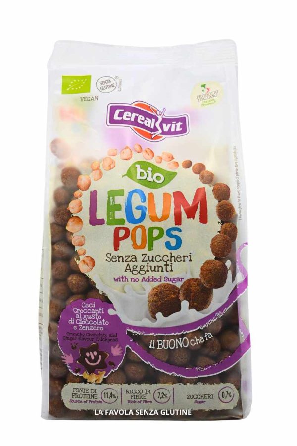 Legum pops bio senza zuccheri aggiunti gr 175 Cerealvit