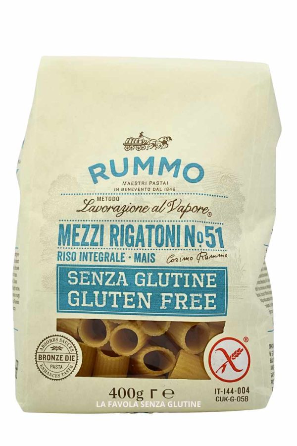 Mezzi rigatoni gr 400 Rummo