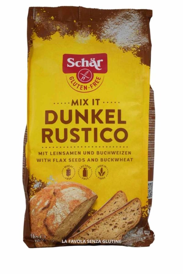 Mix it rustico dunkel senza lattosio kg 1 Schar