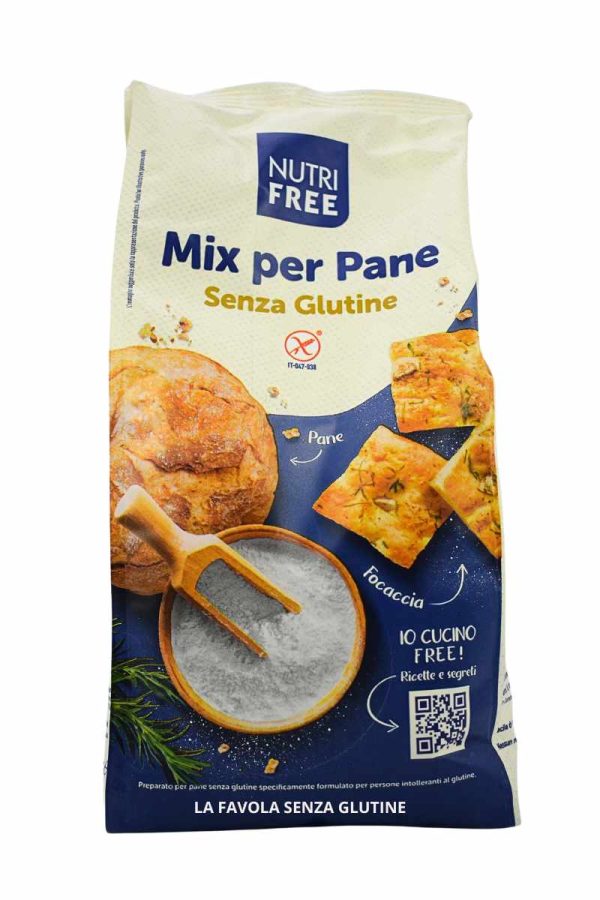 Mix per pane senza lattosio kg 1 Nutrifree