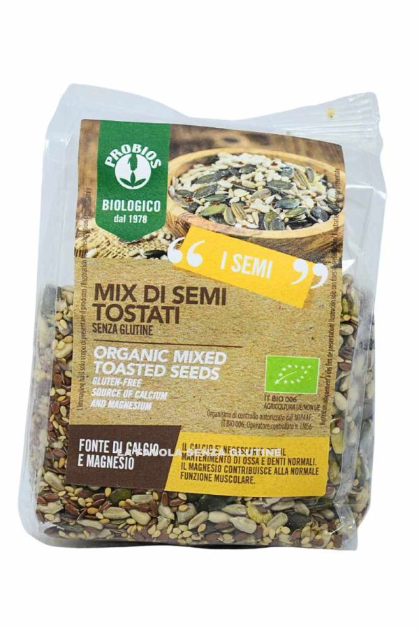Mix di semi tostati bio vegan gr 250 Probios