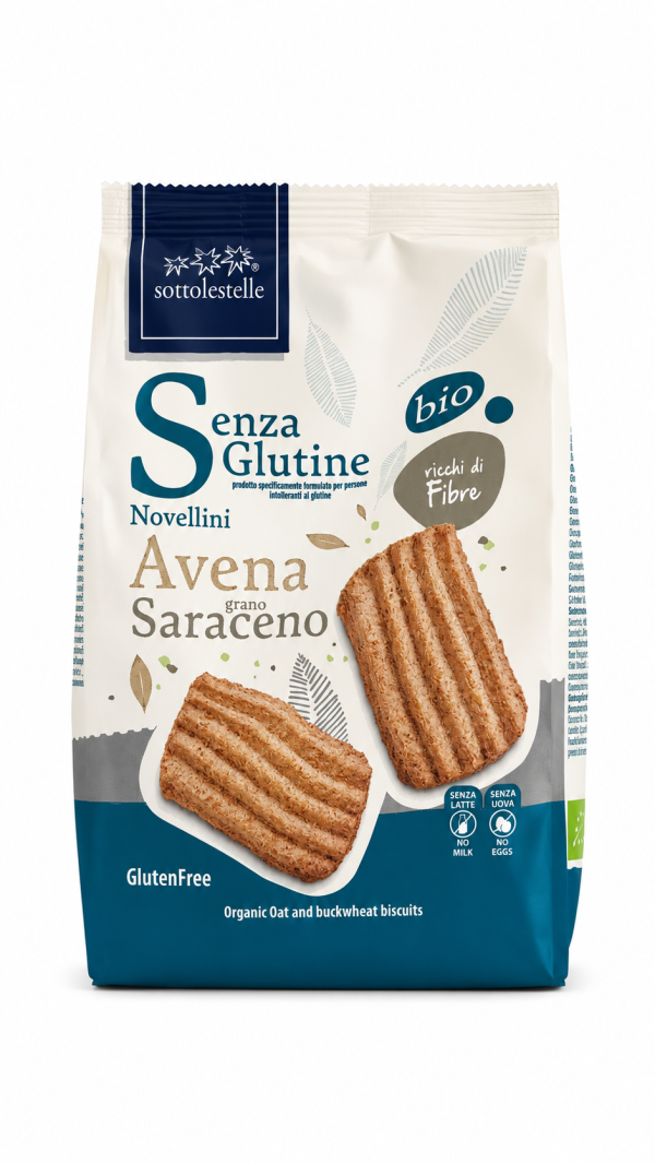 Novellini avena e saraceno BIO VEGAN gr 250 Sottolestelle