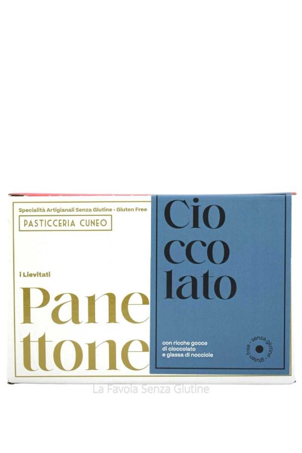 Panettone con Gocce di Cioccolato Senza Lattosio 400g