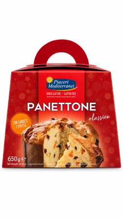 Panettone classico gr 650 Piaceri Mediterranei