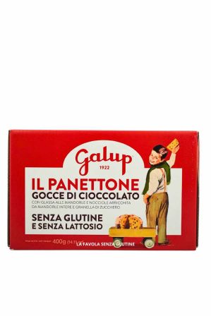 Panettone gocce di cioccolato senza lattosio gr 400 Galup
