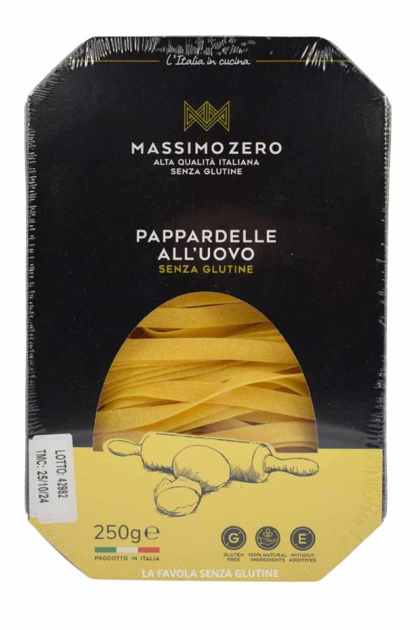 Pappardelle all'uovo gr 250 Massimo zero