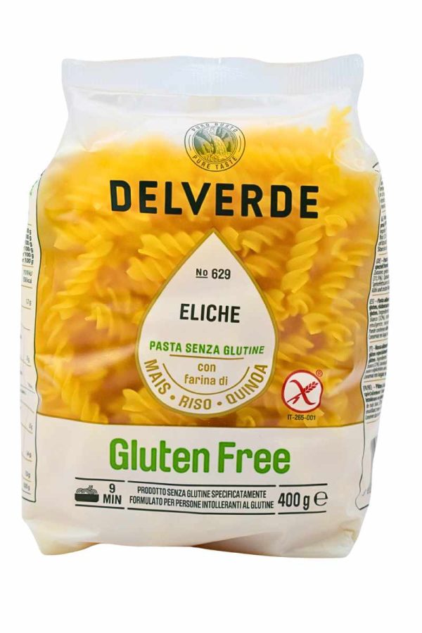 pasta-eliche-mais-riso-quinoa-delverde.jpg Eliche di mais, riso e quinoa gr 400 Delverde