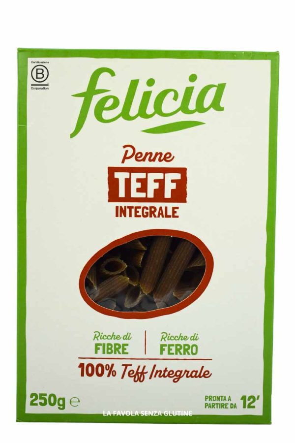 Penne al teff integrale gr 250 Felicia