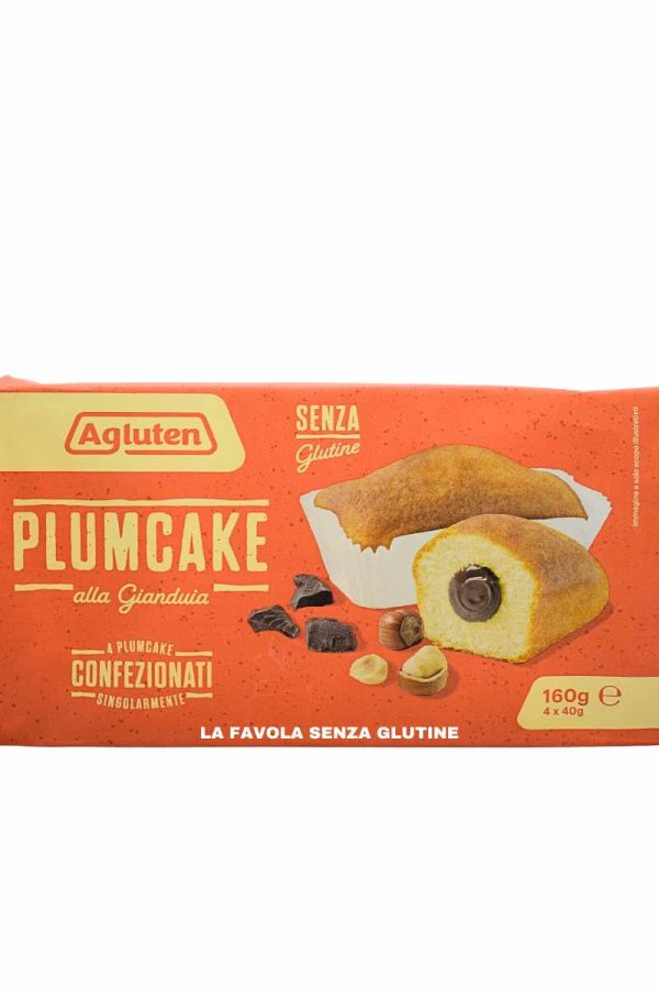 Plumcake alla gianduia gr 40x4 Agluten