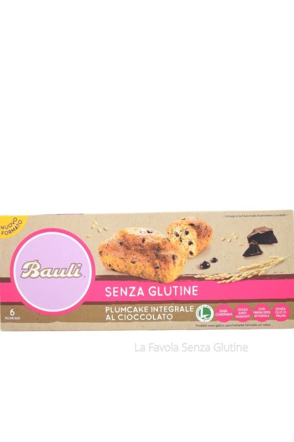 Plumcake integrali al cioccolato senza lattosio gr 35x6 Bauli