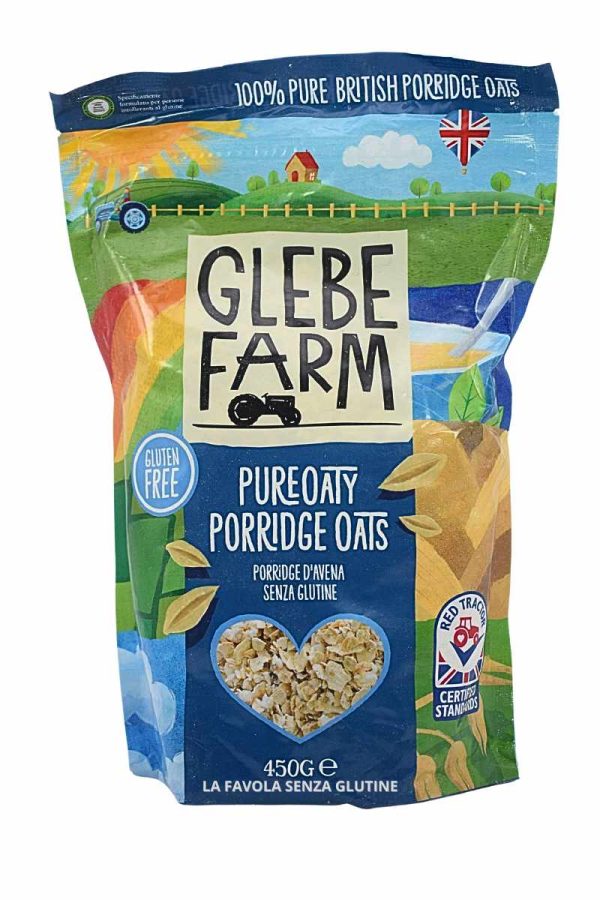 Porridge d'avena vegan gr 450 Glebe farm