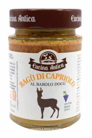 Ragù di capriolo al barolo gr 190 Cucina Antica