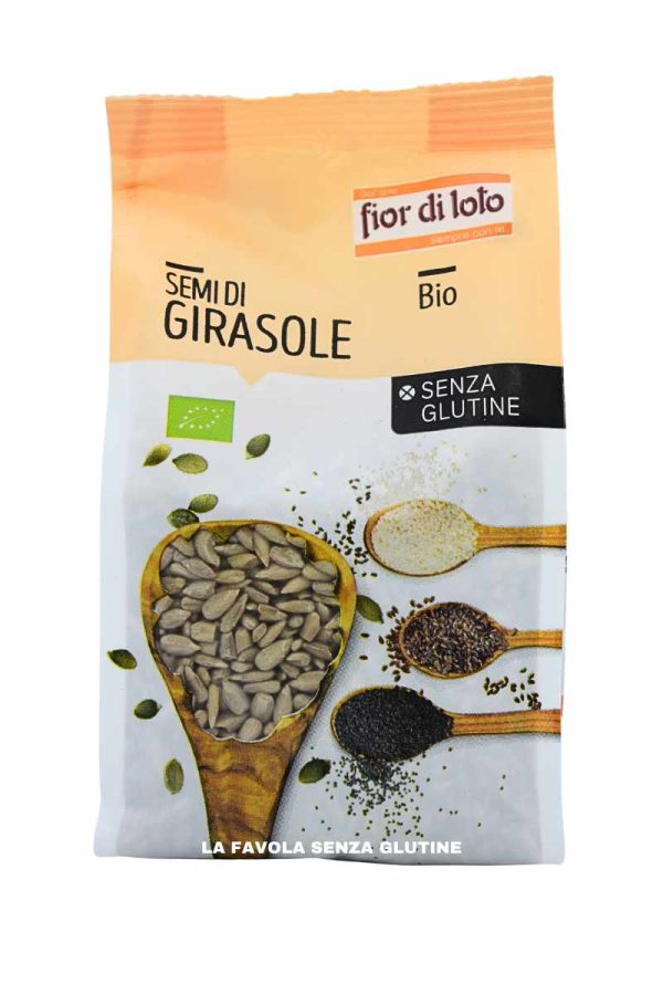 Semi di girasole bio vegan gr 250 Fior di Loto