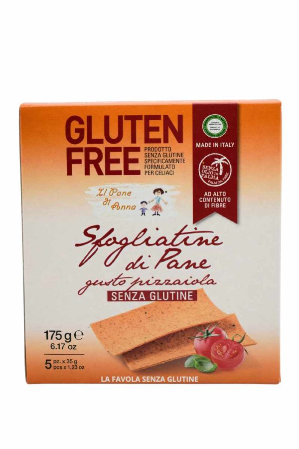 Sfogliatine di pane gusto pizzaiola vegan gr 35x5 Il Pane di Anna