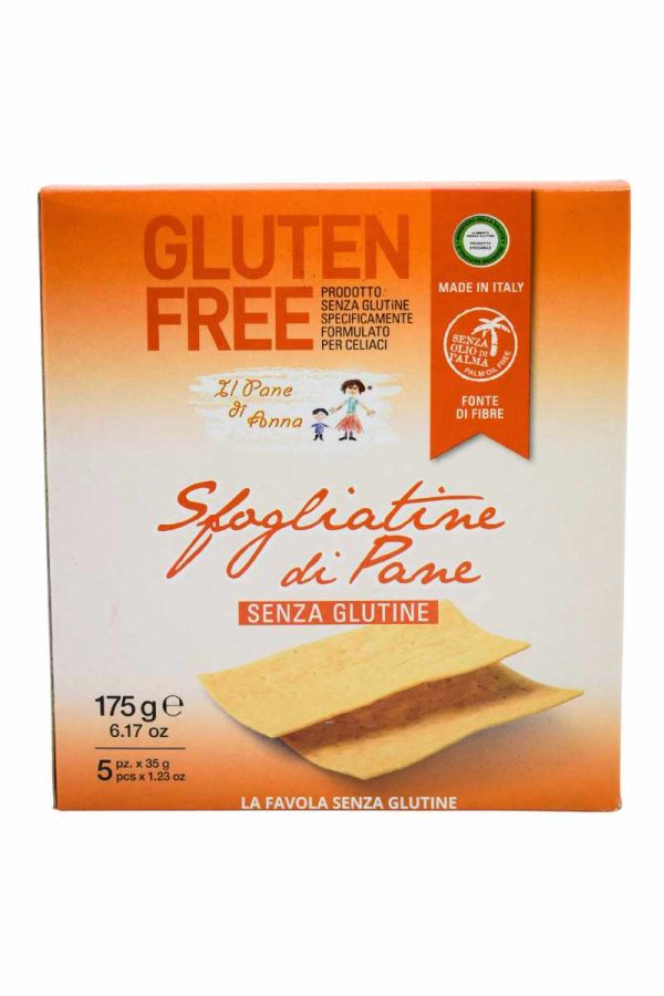 Sfogliatine di pane vegan gr 35x5 Il Pane di Anna
