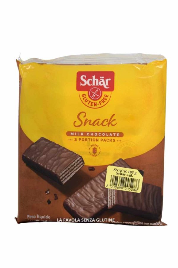 Snack alla nocciola gr 35x3 Schar