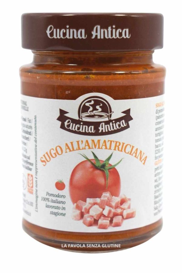 Sugo all'amatriciana gr 190 Cucina Antica