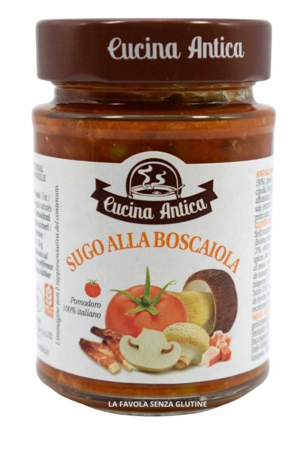 Sugo alla boscaiola gr 190 Cucina Antica