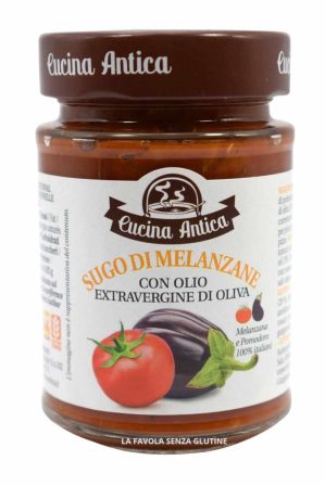 Sugo di melanzane vegan gr 190 Cucina Antica