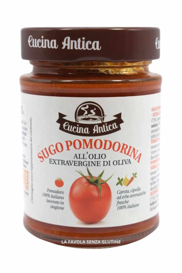 Sugo pomodorina vegan gr 230 Cucina Antica
