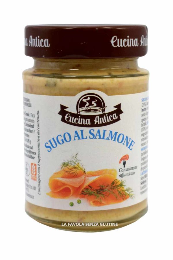 Sugo al salmone gr 190 Cucina Antica