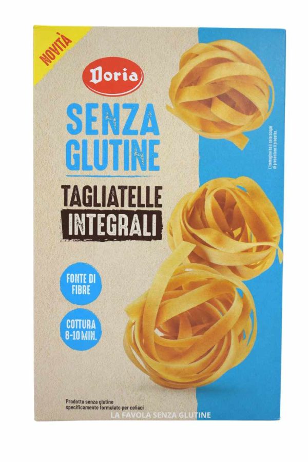 Tagliatelle integrali senza lattosio gr 250 Doria