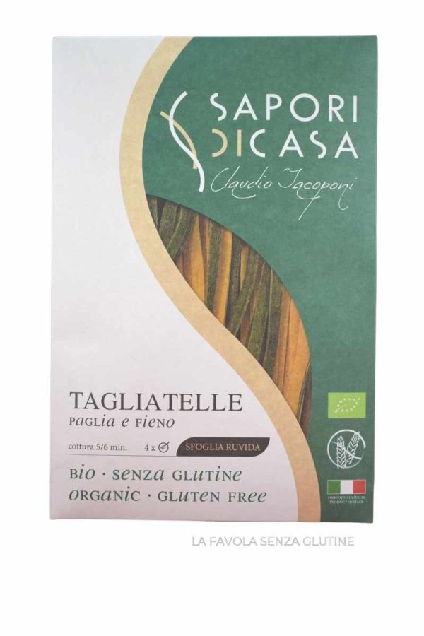 Tagliatelle paglia e fieno bio gr 250 Sapori di Casa