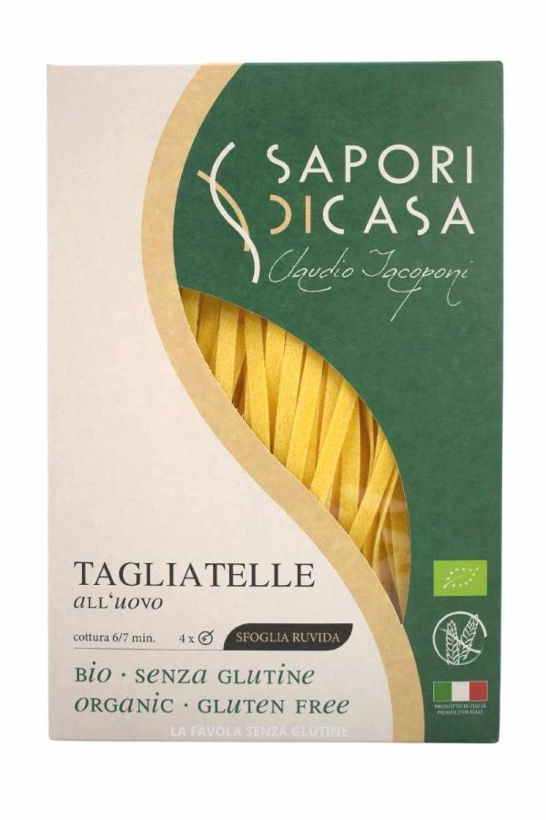 Tagliatelle all'uovo bio gr 250 Sapori di Casa