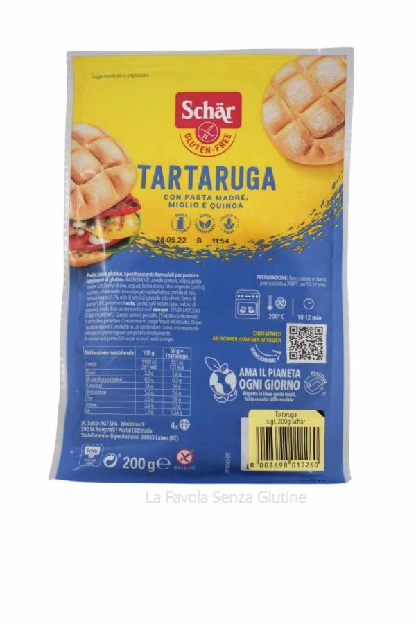 Tartaruga senza lattosio gr 200 Schar