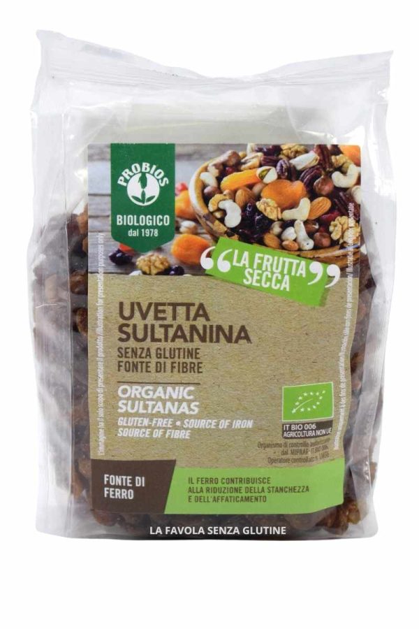 Uvetta sultanina bio gr 250 Probios