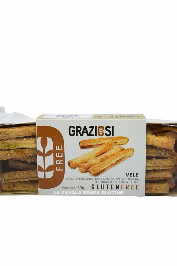 Vele grissini al sesamo gr 130 Laboratorio Graziosi