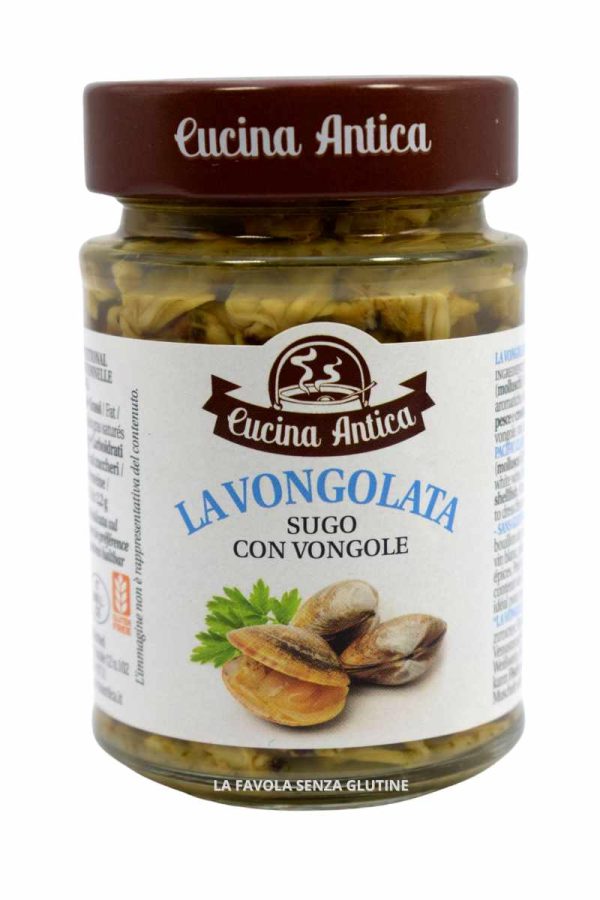 La vongolata sugo con vongole gr 200 Cucina Antica