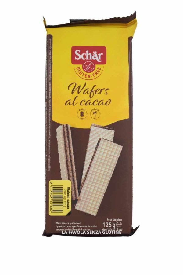 Wafer cacao gr 125 Schar