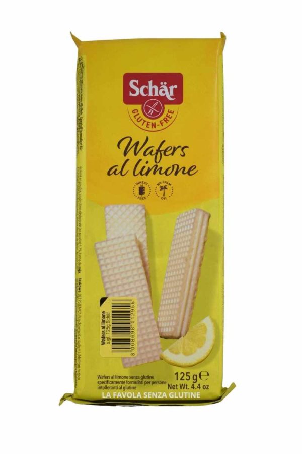 Wafer al limone gr 125 Schar