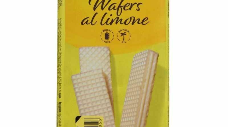 Wafer al limone gr 125 Schar
