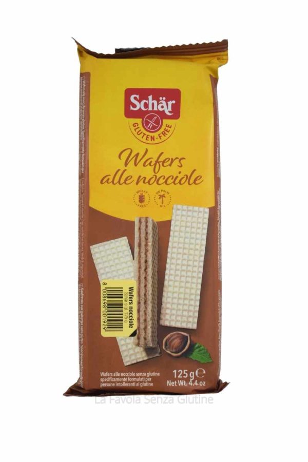 Wafer alle nocciole gr 125 Schar