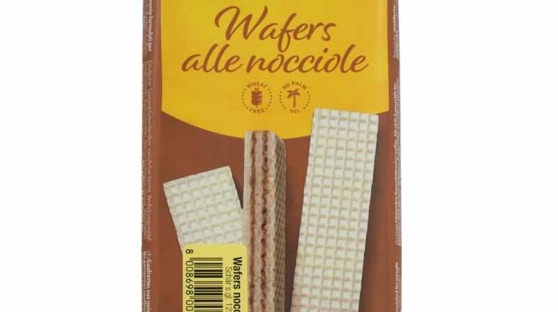 Wafer alle nocciole gr 125 Schar
